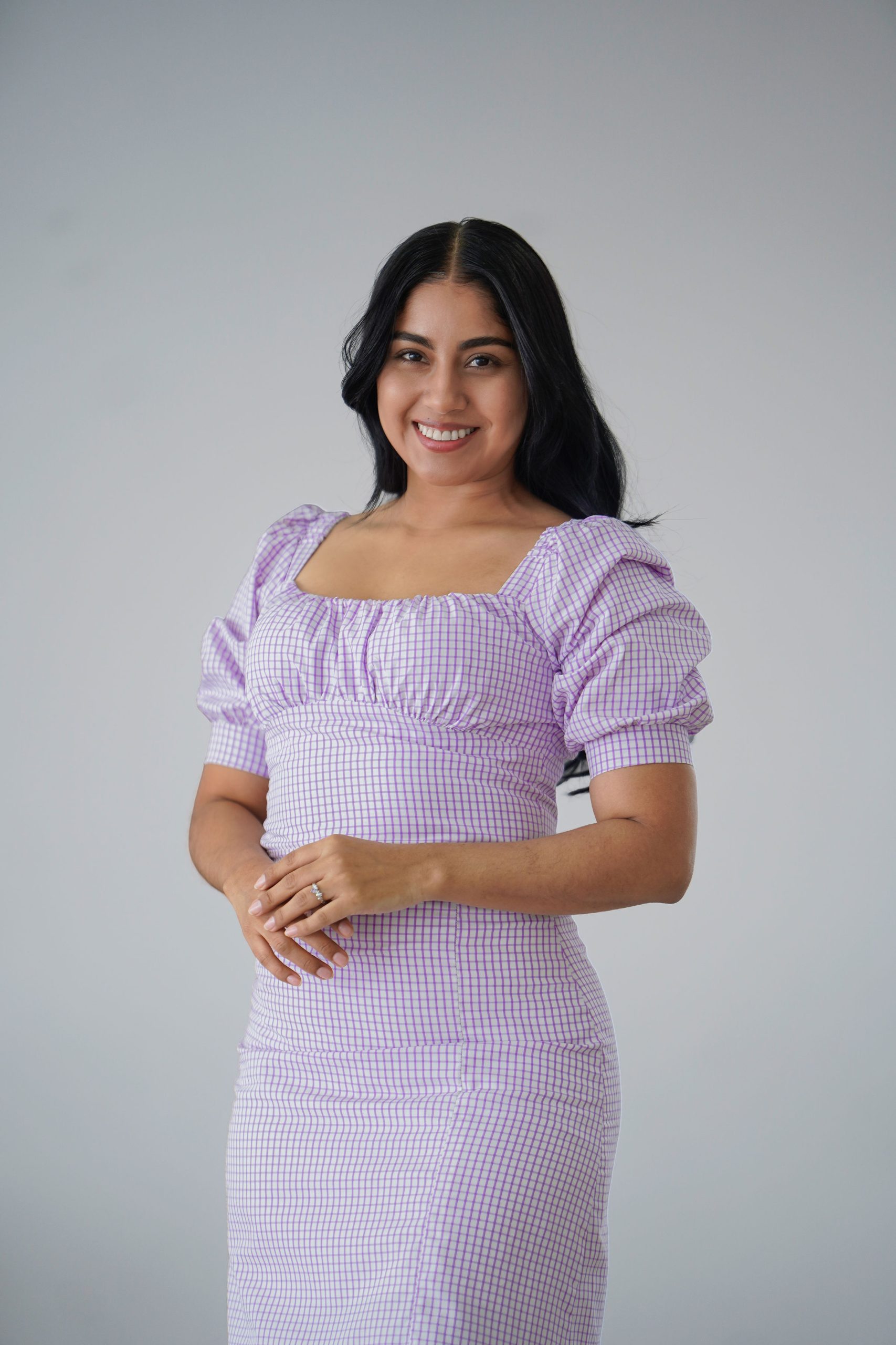 VESTIDO CLAUDIA PRINT CUADROS